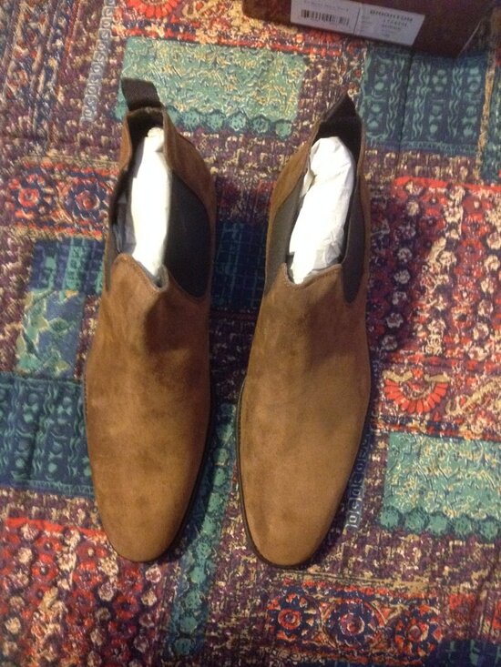 To Boot New York Men\'s Brighton Brown Suede Chelsea Boots - Size 11M - NIB main image 10